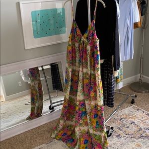 Topshop Floral Maxi Dress